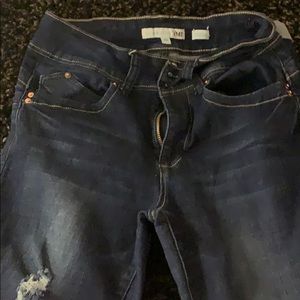 YMI jeans. S 9. Fairly new. Mid rise.Cuffed ankles